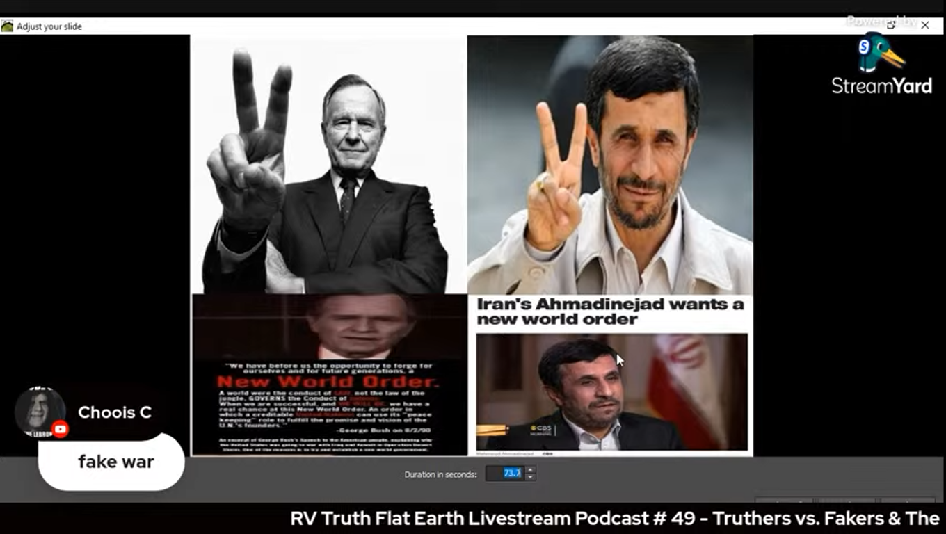 All world leaders want their new world order